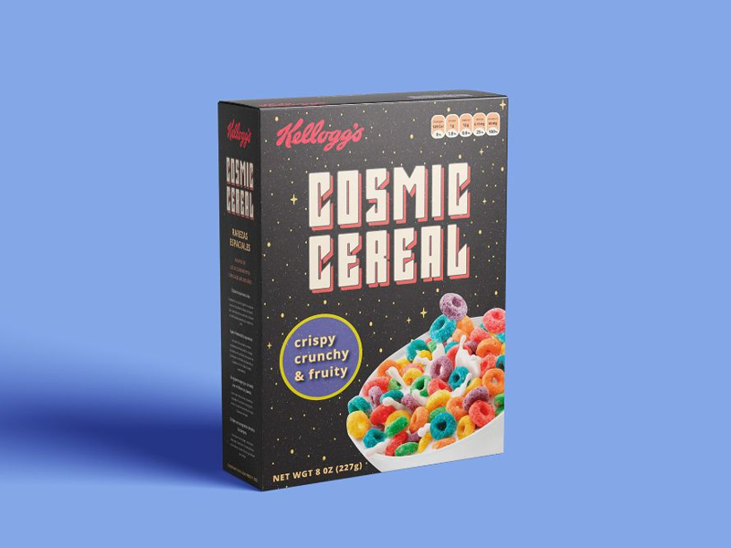 Cardboard Cereal Boxes